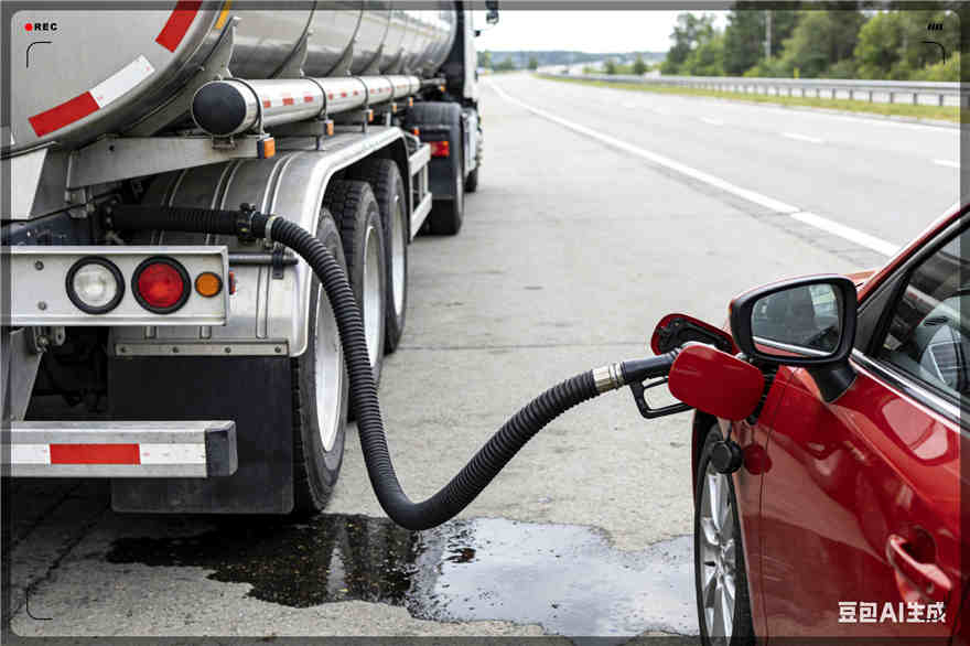 新县汽车救援送水案例