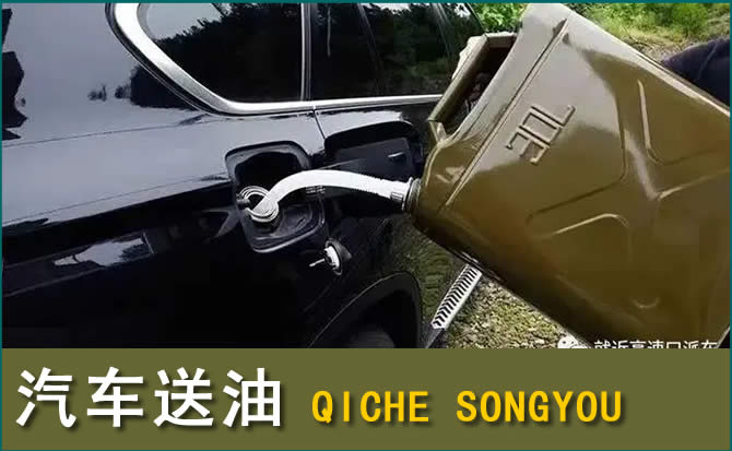 新县汽车救援送水案例